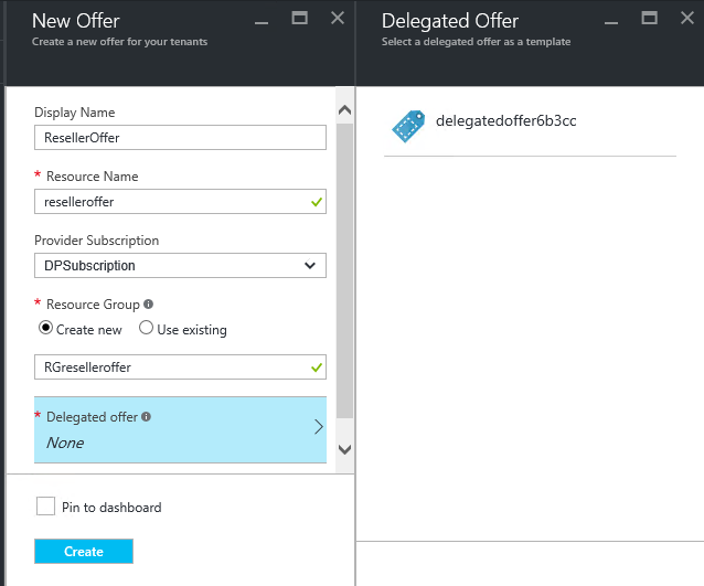 Assign a name in Azure Stack Hub user portal.