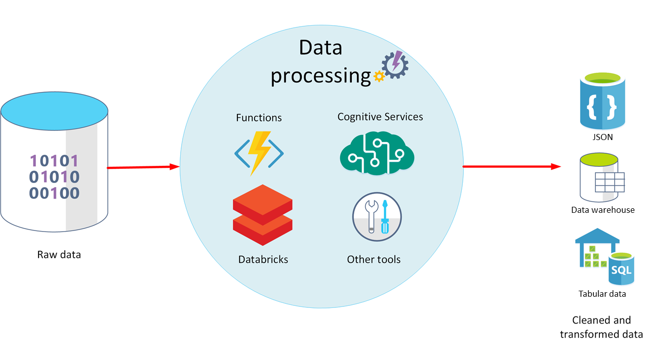 Processing ingested data to generate data models