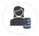 Database administrator icon