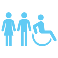 Diagram representing inclusiveness.