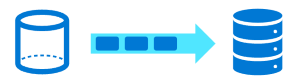 Diagram representing a data pipeline.