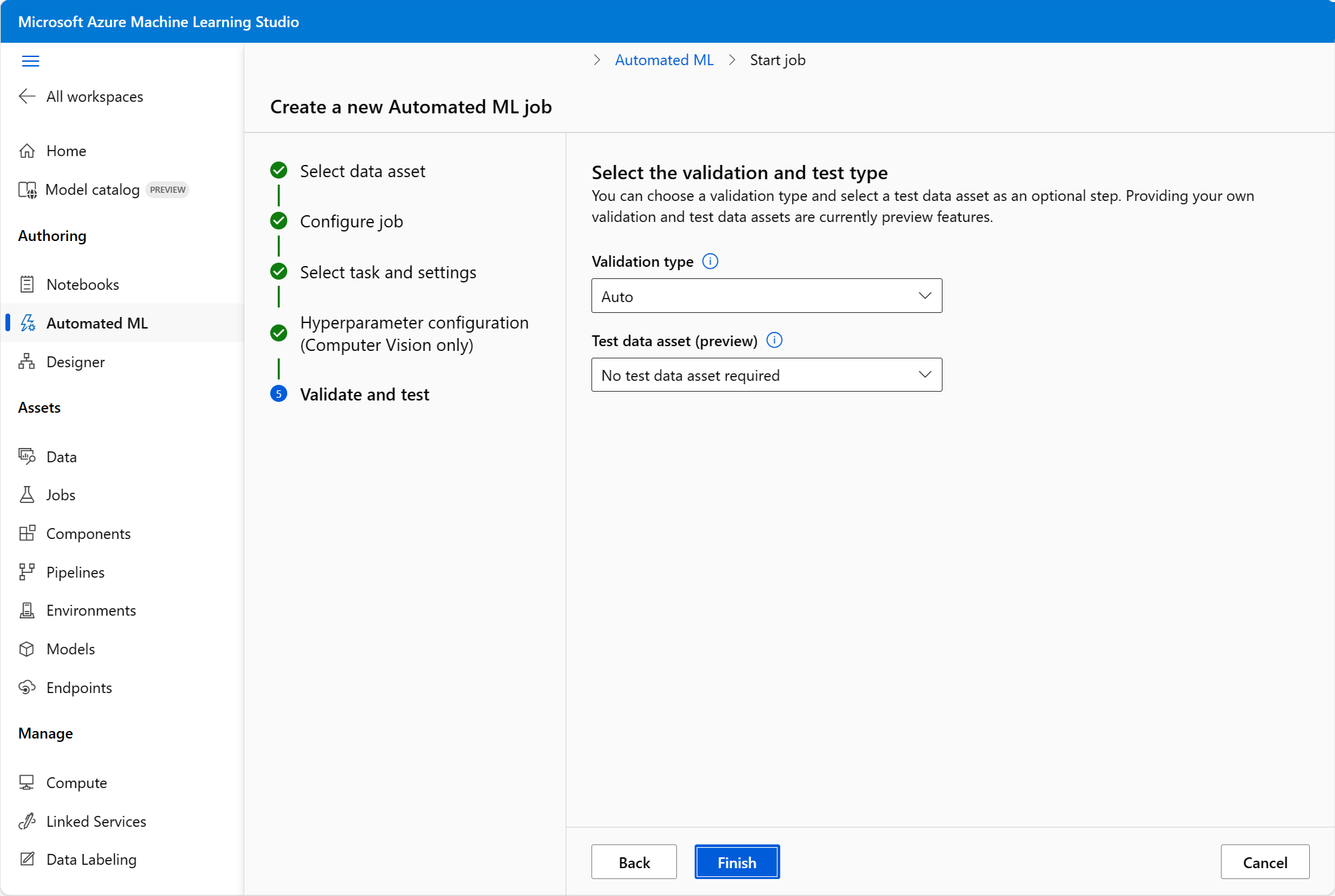 Configure Details
