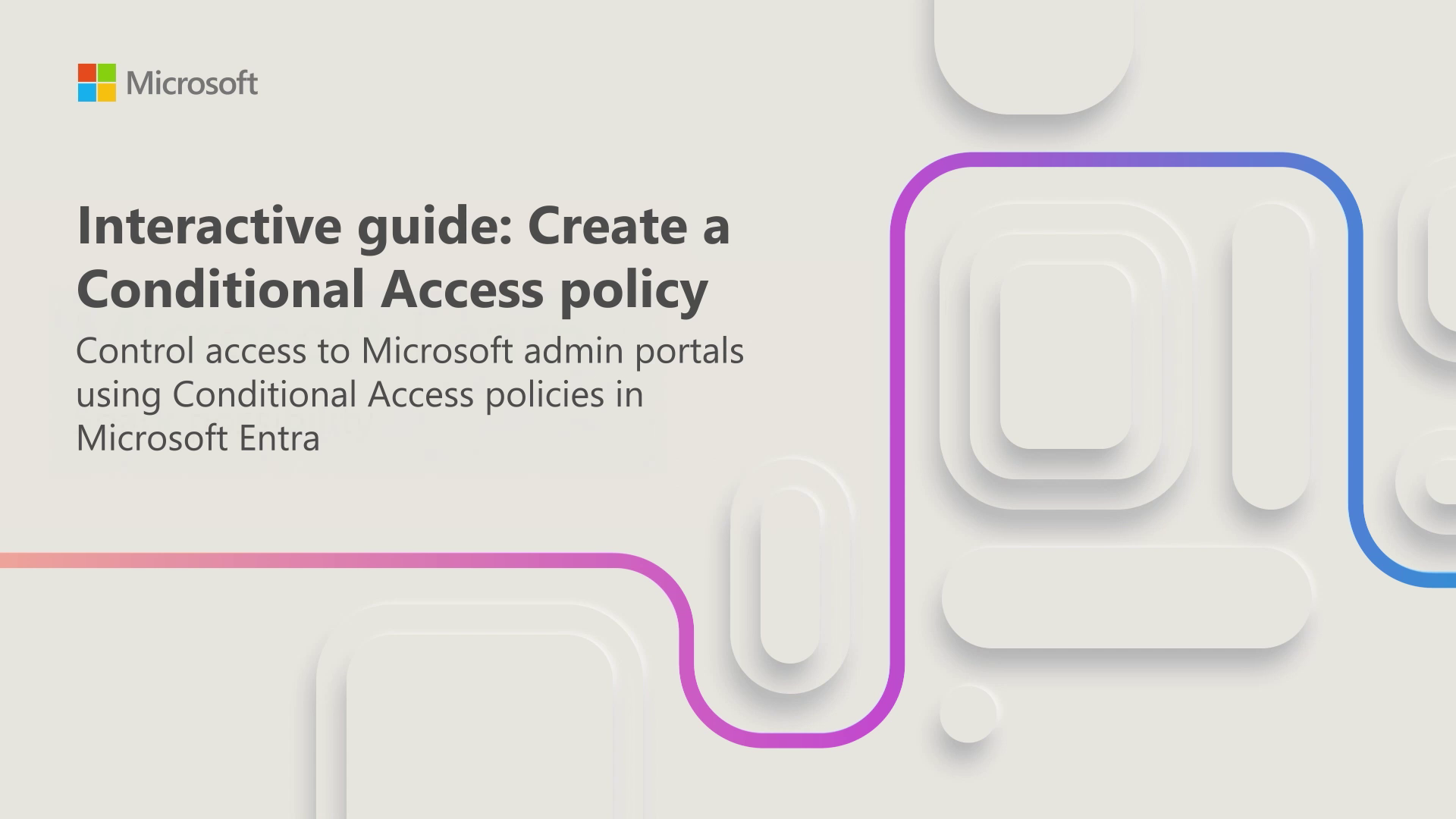 Thumbnail for the Create a conditional access policy user in Microsoft Entra.
