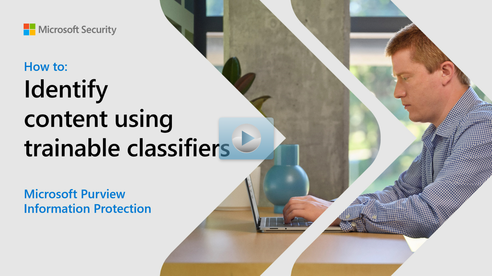 Cover for an interactive guide that says How to: Identify content using trainable classifiers.