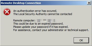 Password change for expired password failing - Windows Server | Microsoft  Learn