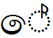 Illustration that shows processing split matras for the Sinhala vowel sign diga kombuva.