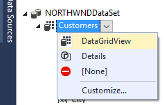 Bind data source to DataGridView