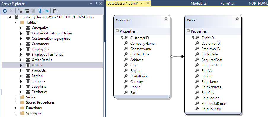 LINQ to SQL O/R Designer overview - Visual Studio (Windows) | Microsoft  Learn