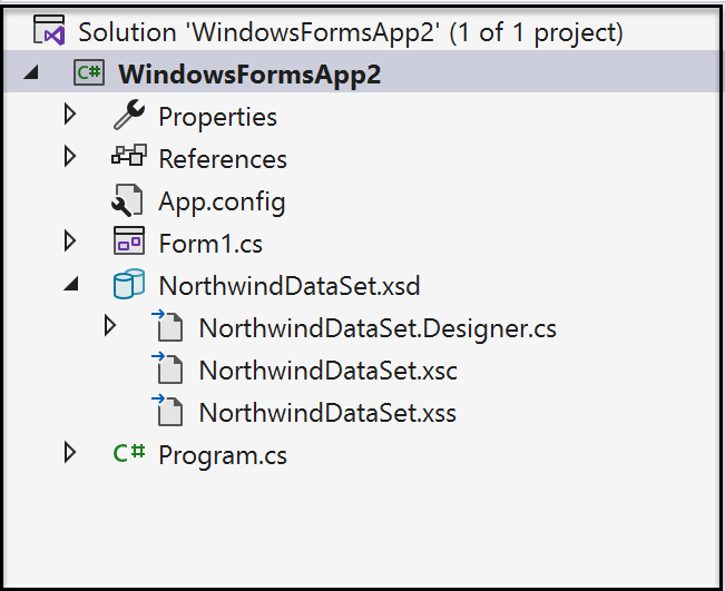 Create and configure datasets - Visual Studio (Windows) | Microsoft Learn