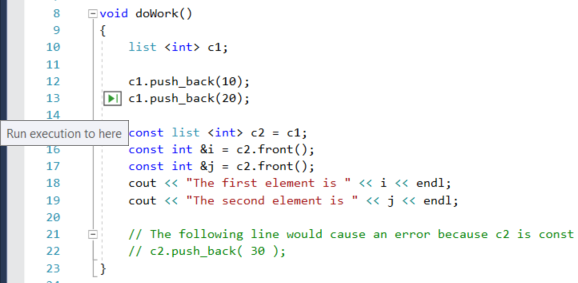 Tutorial: Debug C++ code - Visual Studio (Windows)