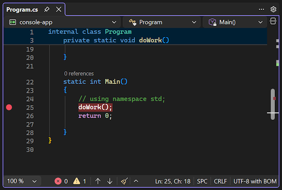 Debug Managed Code in the Visual Studio Debugger - Visual Studio ...