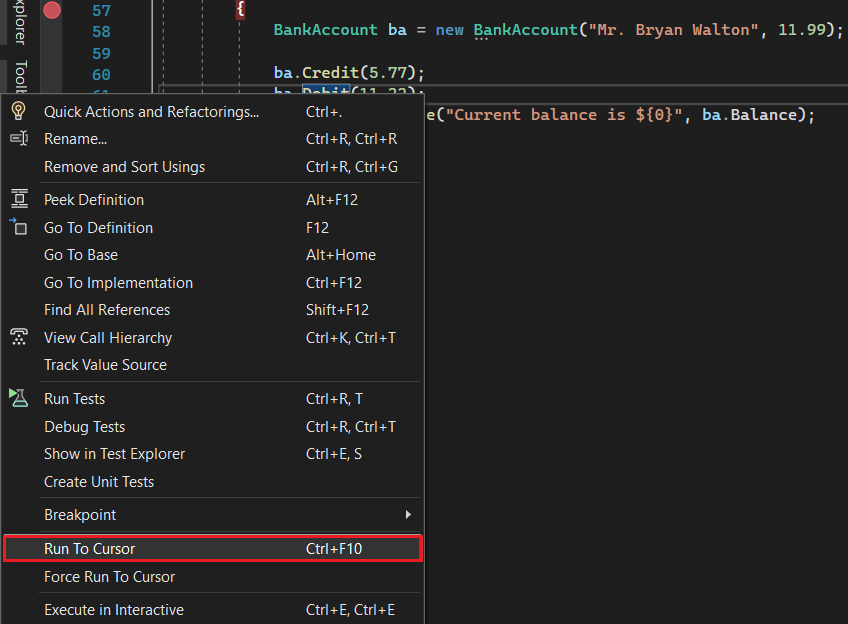 First look at the debugger - Visual Studio (Windows) | Microsoft Learn