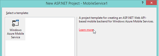 Ignoring the color service and using "Learn more" for hyperlinks are Visual Studio anti-patterns.