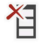 Delete column icon