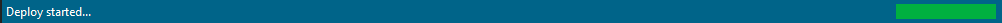 0903-03_StatusBarProgressBar Status bar with progress bar
