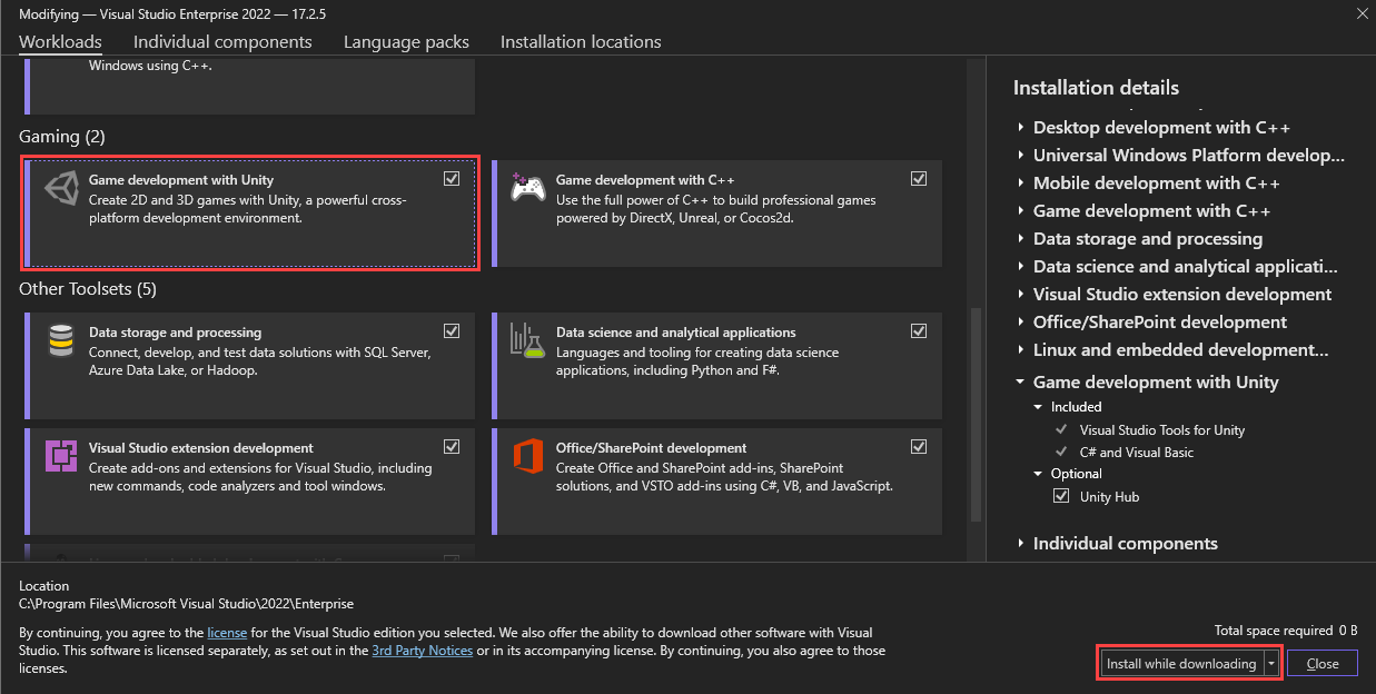 Tutustu 50+ imagen visual studio unity setup