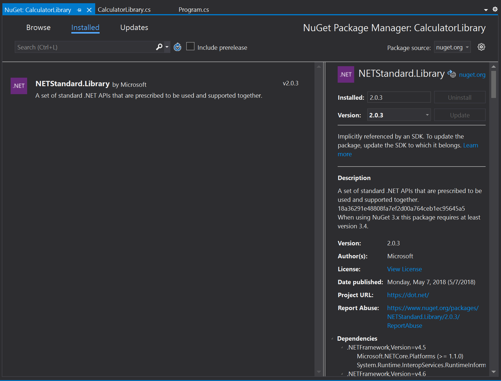 Tutorial 2: Extend your C# console app - Visual Studio (Windows) |  Microsoft Learn