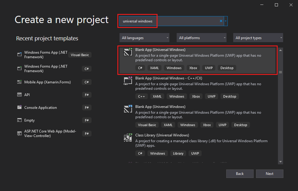 Tutorial: Create UWP Apps with Visual Studio & C# | Microsoft Learn