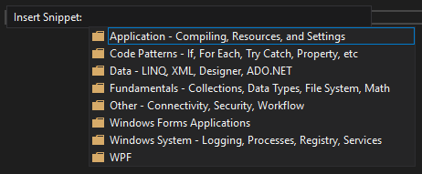 Introduction To Editing For Visual Basic Developers - Visual Studio ...