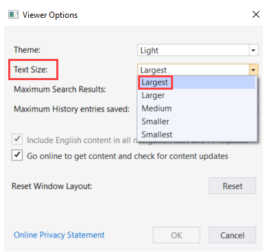 Accessibility of Help Viewer - Visual Studio (Windows) | Microsoft Learn