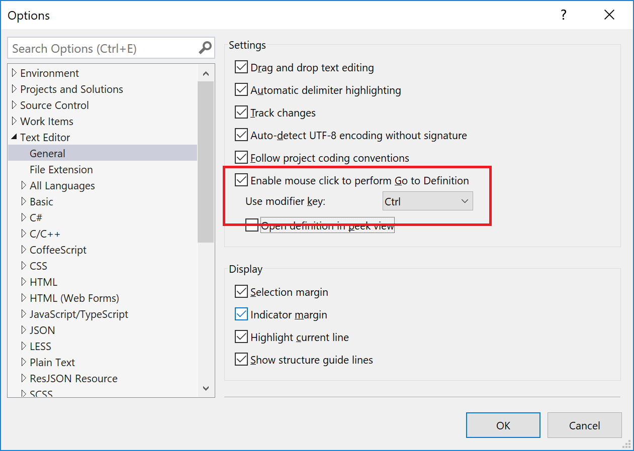 Viewing type definitions - Visual Studio (Windows) | Microsoft Learn