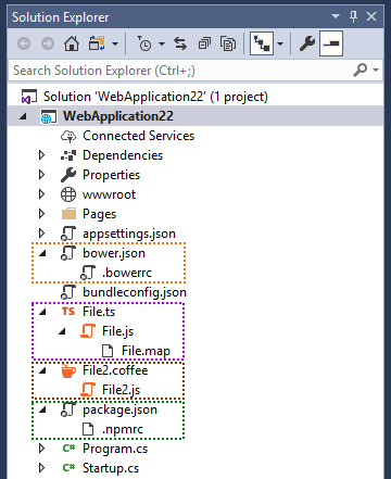 File nesting rules for Solution Explorer - Visual Studio (Windows