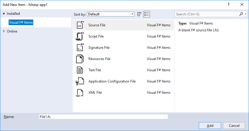 F# tools - Visual Studio (Windows) | Microsoft Learn