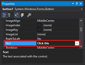 Create a Windows Forms app with C# - Visual Studio (Windows) | Microsoft  Learn