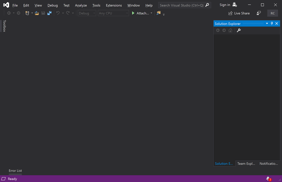 Set the Visual Studio dark theme and change text colors - Visual ...