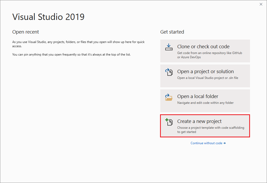 How to create new project in Microsoft Visual Studio Code IDE?