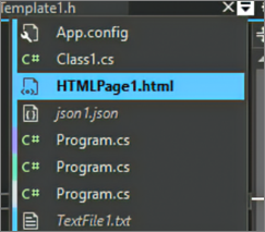 Screenshot of invisible tabs listed in italics.