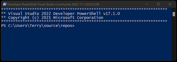 Command Line Shells Prompt For Developers Visual Studio Windows Microsoft Learn