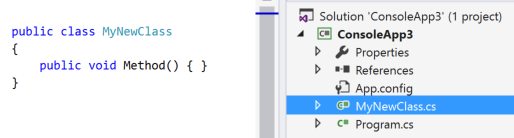 Screenshot of Inline result C#.