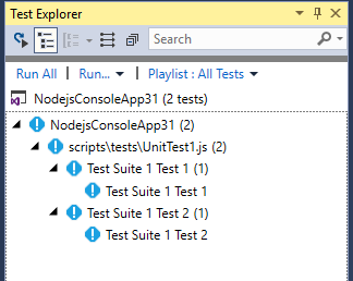 Unit testing JavaScript and TypeScript - Visual Studio (Windows) |  Microsoft Learn