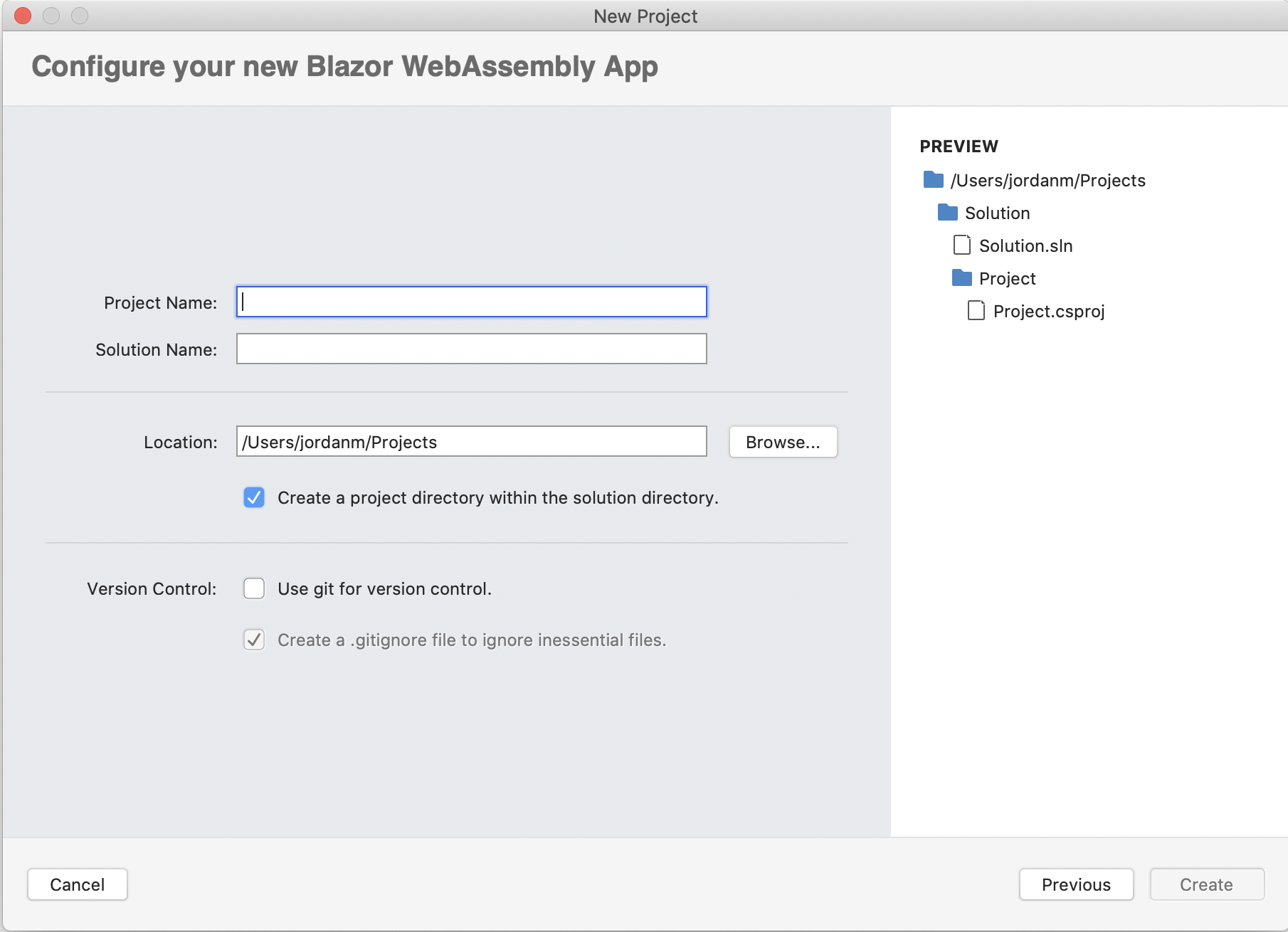 Create Blazor web apps - Visual Studio for Mac | Microsoft Learn