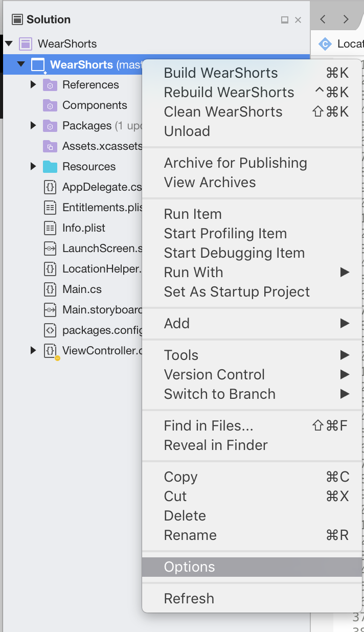 Managing Project and Solution Properties - Visual Studio for Mac |  Microsoft Learn