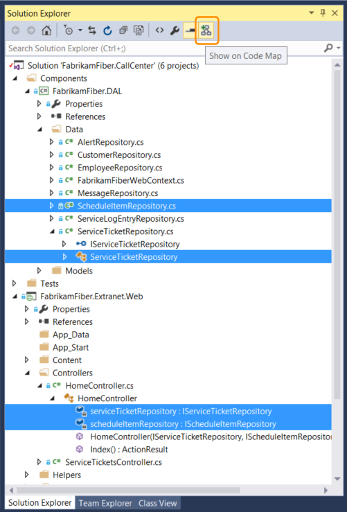 Visualize dependencies with code maps - Visual Studio (Windows) | Microsoft  Learn