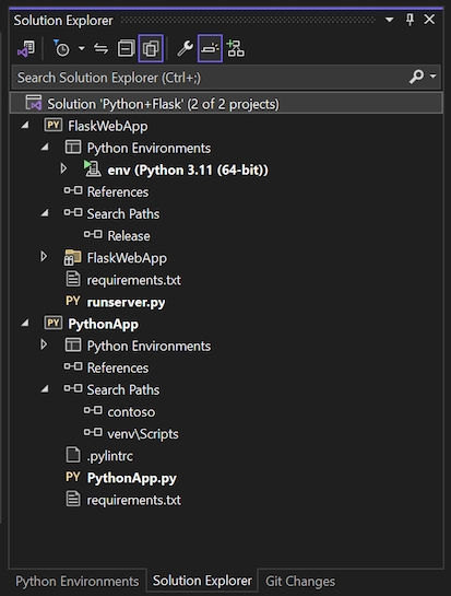 Python support in Visual Studio on Windows | Microsoft Learn