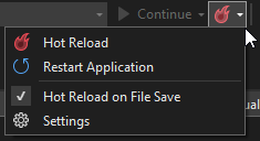 Hot Reload User Experience in Visual Studio 2022