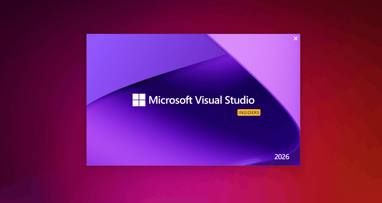 Animation of Visual Studio reopening with previously open files and unsaved edits restored
