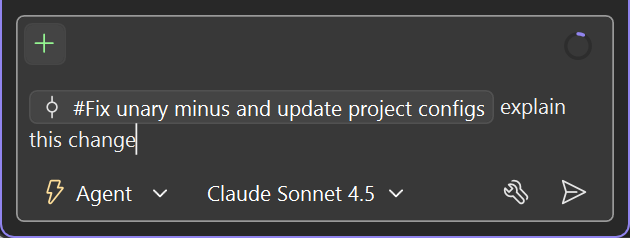 Copilot Chat with commit context