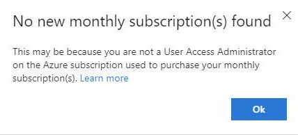 No new monthly subscriptions found