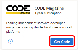 CODE Magazine Tile