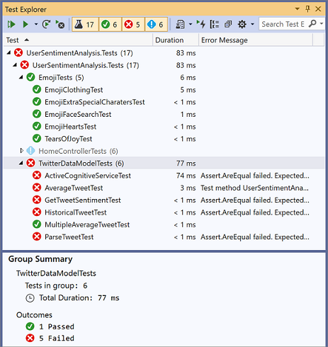 Run unit tests with Test Explorer - Visual Studio (Windows) | Microsoft  Learn