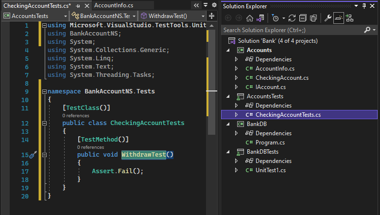 Unit testing fundamentals - Visual Studio (Windows) | Microsoft Learn