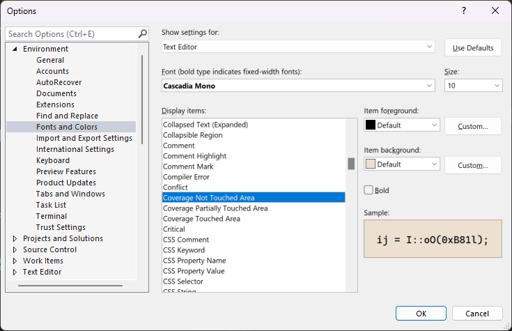 Visual Studio Code Code Coverage Angular