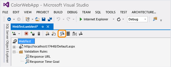Coded web performance tests - Visual Studio (Windows) | Microsoft Learn