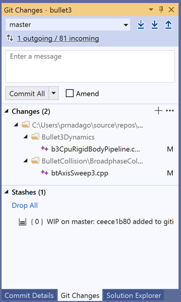 Tutustu 95+ imagen visual studio show git changes