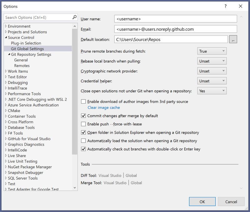 the-git-experience-in-visual-studio-microsoft-learn