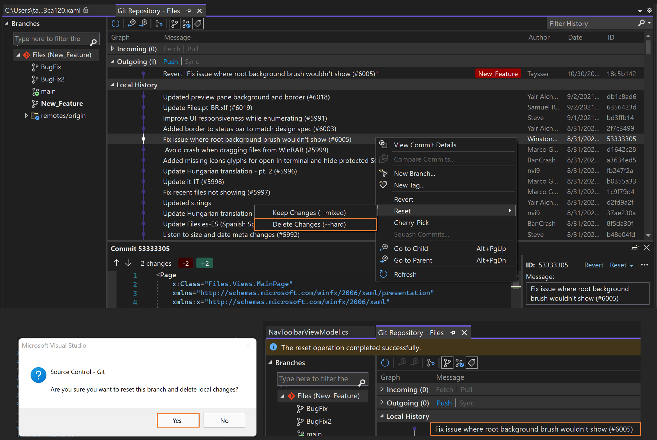 Manage Git repos in Visual Studio | Microsoft Learn